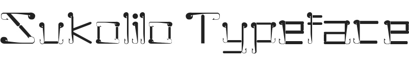 Sukolilo Typeface